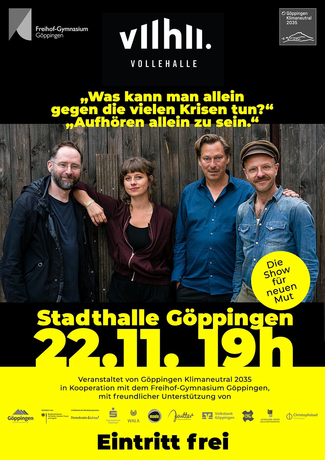 You are currently viewing vollehalle kommt nach Göppingen!