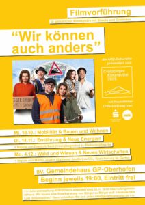 Read more about the article Filmreihe „Wir können auch anders“